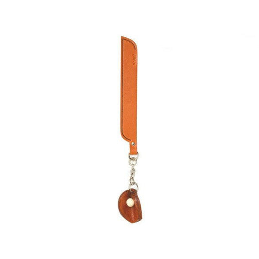 First mitt Leather Charm Bookmarker