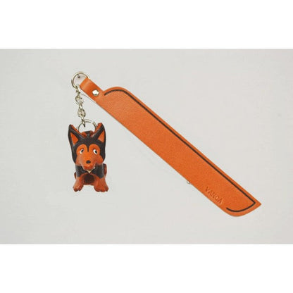 Siberian husky Leather dog Charm Bookmarker