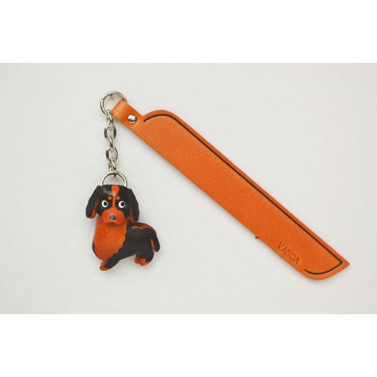 Bernese mountain dog Leather dog Charm Bookmarker