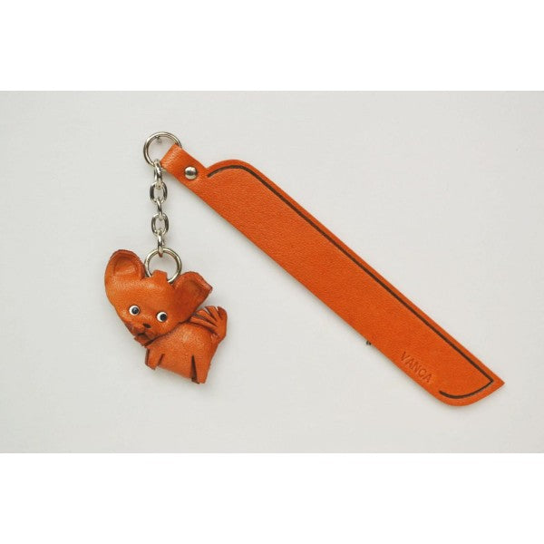Chihuahua Leather dog Charm Bookmarker