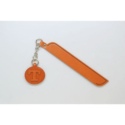 T Leather Alphabet Charm Bookmarker