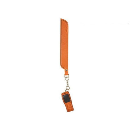 Cellular phone Leather Charm Bookmarker