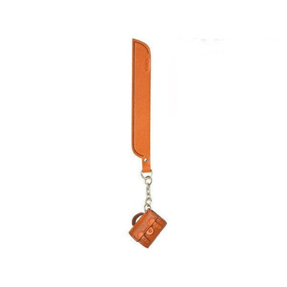 Bag Leather Charm Bookmarker