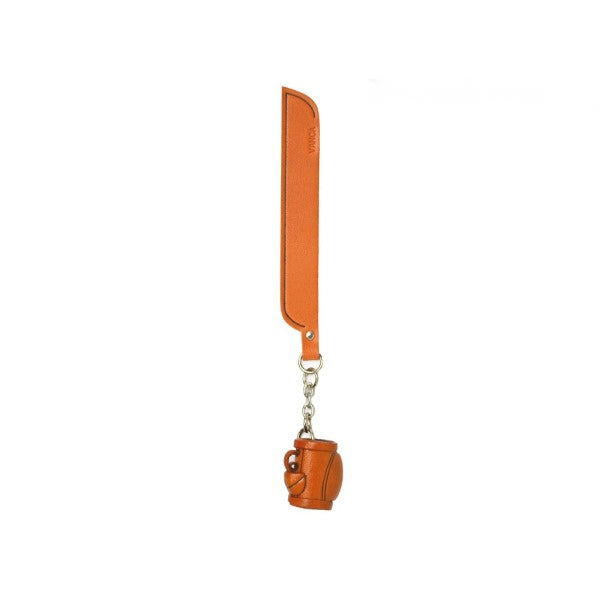 Golf bag Leather Charm Bookmarker