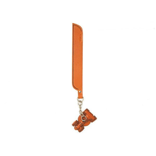 Formula-1 Leather Charm Bookmarker
