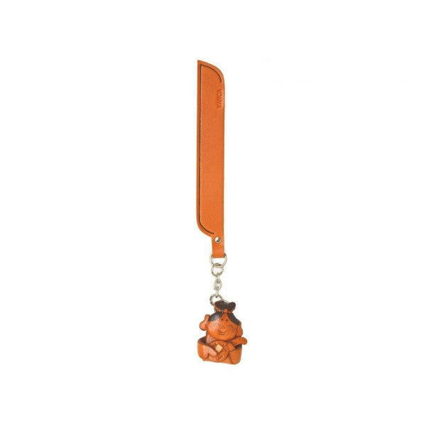 Benten God Leather Charm Bookmarker