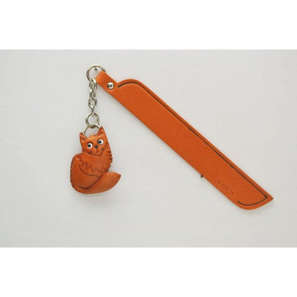 Maine coon Leather Charm Bookmarker
