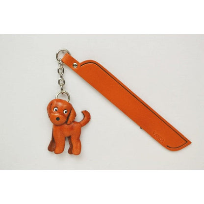 Goldendoodle Leather dog Charm Bookmarker