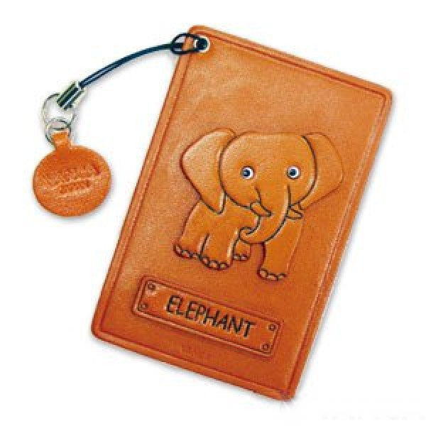 Elephant Leather Commuter Pass case/card Holders #26410