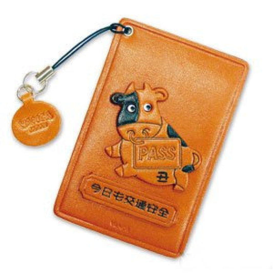 Zodiac/ Cow Leather Commuter Pass/Passcard Holders
