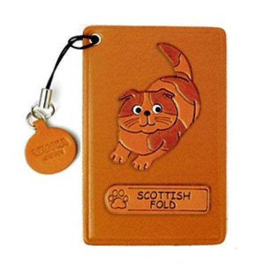 Scottish Fold Leather Commuter Pass/Passcard Holders
