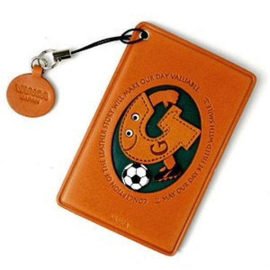 Soccer-G Leather Commuter Pass/Passcard Holders