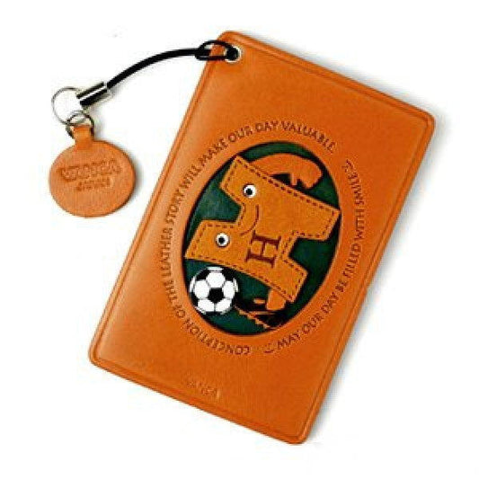 Soccer-H Leather Commuter Pass/Passcard Holders