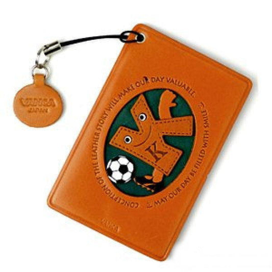 Soccer-K Leather Commuter Pass/Passcard Holders