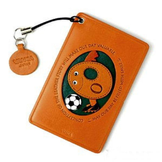 Soccer-O Leather Commuter Pass/Passcard Holders