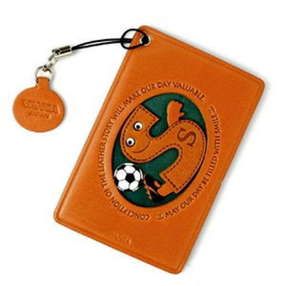 Soccer-S Leather Commuter Pass/Passcard Holders