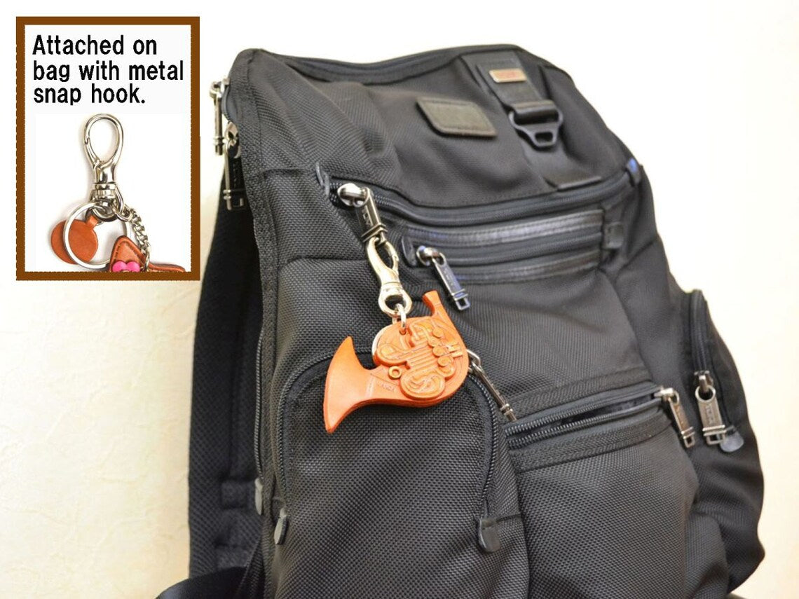 Horn Handmade Leather Goods/Bag Charm