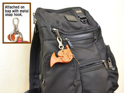 Horn Handmade Leather Goods/Bag Charm