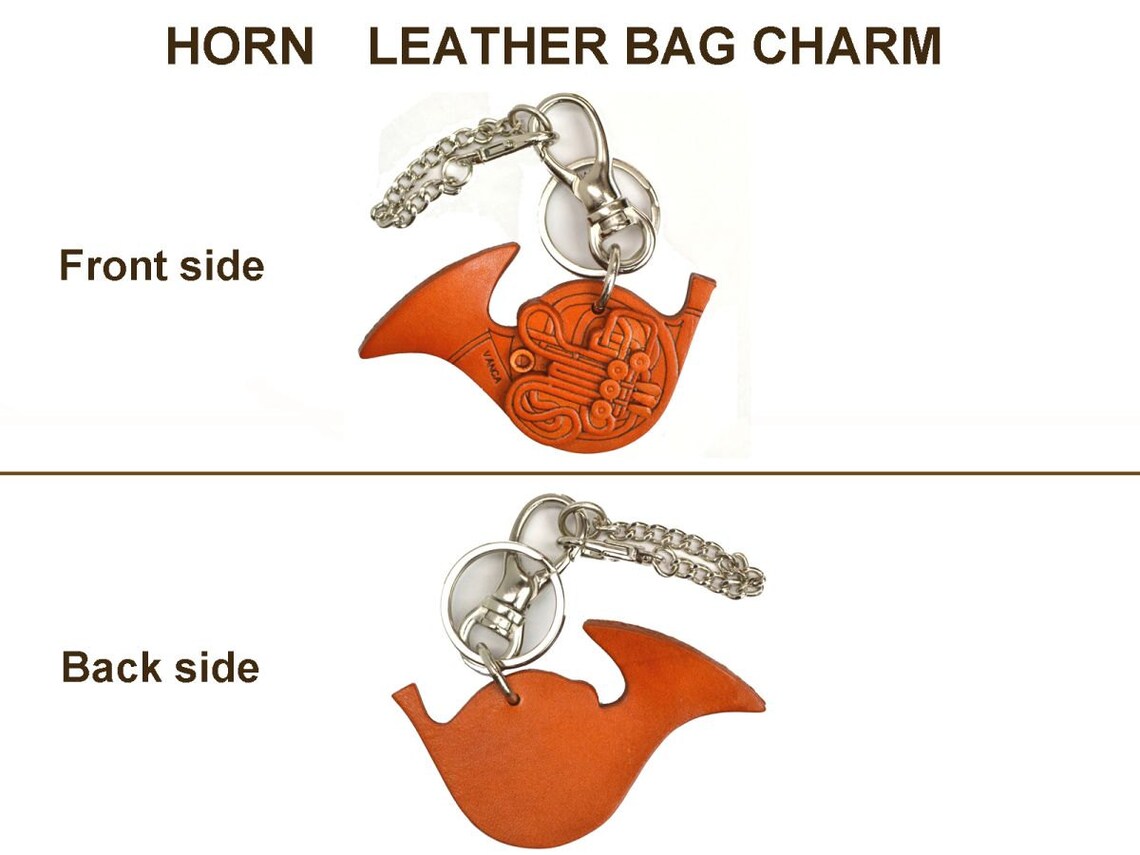 Horn Handmade Leather Goods/Bag Charm