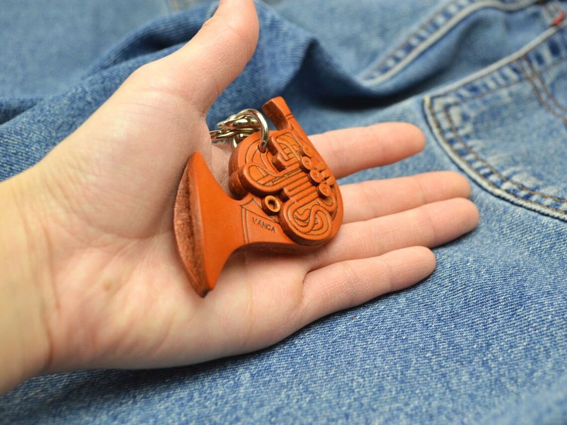Horn Handmade Leather Goods/Bag Charm