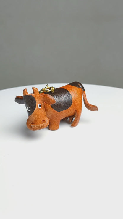 Cow Leather Keychain(L)