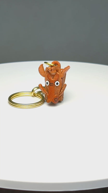 Dragon Leather Keychain (Chinese Zodiac)